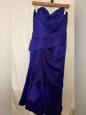 Alfred Angelo | Dresses | 7257 Sweetheart Chiffon Bridesmaid Dress |  Poshmark